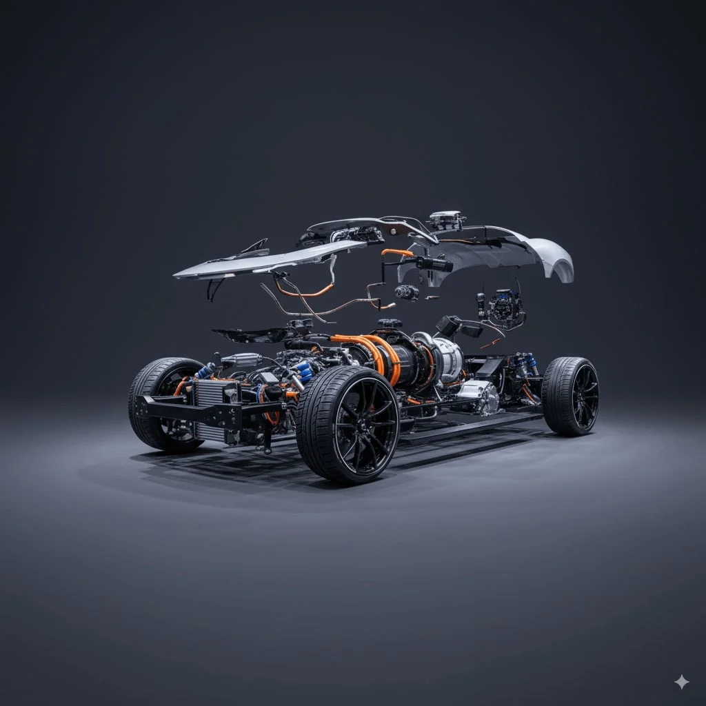 产品的爆炸技术视图 效果展示