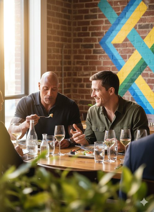 朋友在餐厅的抓拍瞬间 效果展示