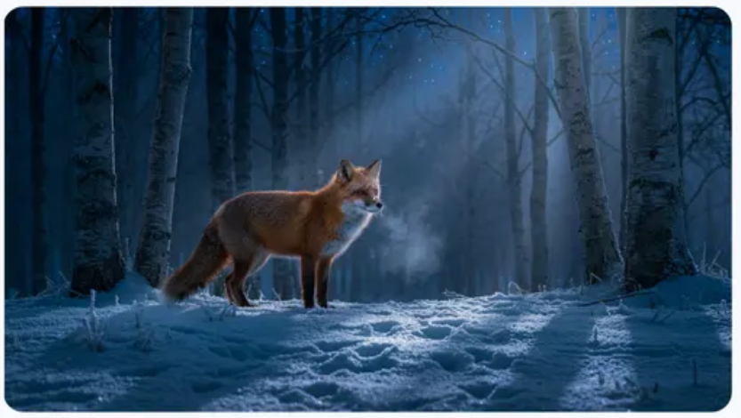 场景夜间变换 效果展示