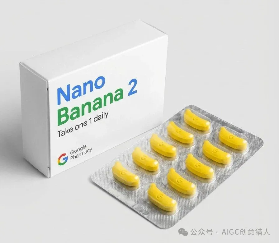 Nano Banana 2 - 虚构医药产品 效果展示
