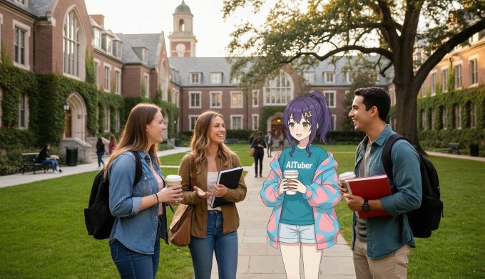 动漫女孩加入对话 效果展示