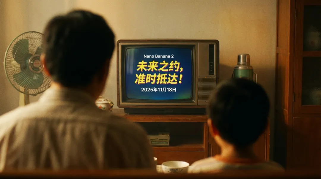 90年代过肩镜头:Nano-Banana-Pro 电视广告 效果展示