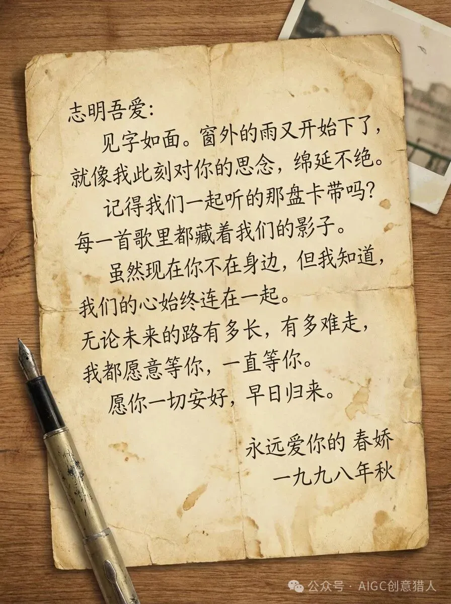 90年代情书:春娇写给志明 效果展示