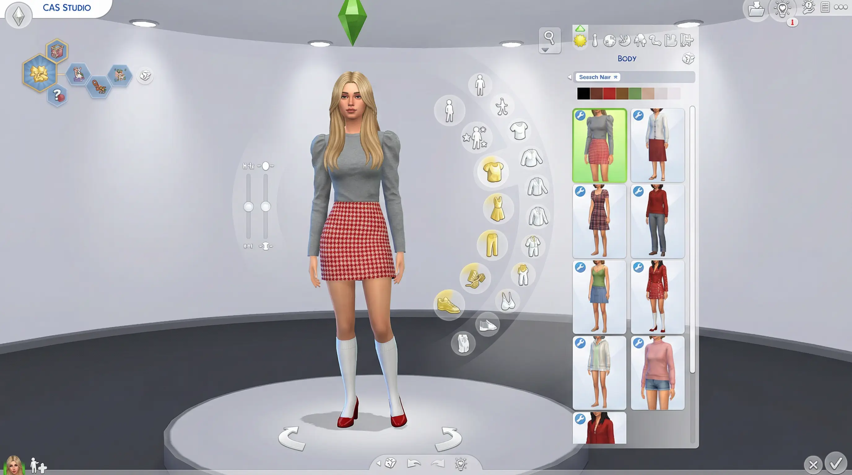 模拟人生 4 角色创建进行中 效果展示