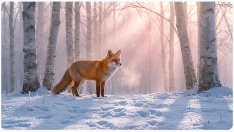 场景夜间变换 原图
