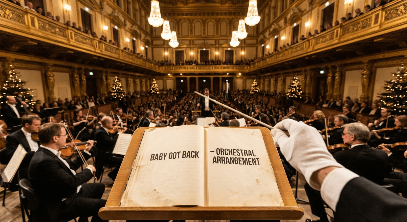 维也纳管弦乐队演奏《Baby Got Back》 效果展示